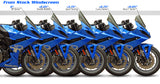 Zero Gravity Windscreens Comparison Suzuki GSX-8R Side