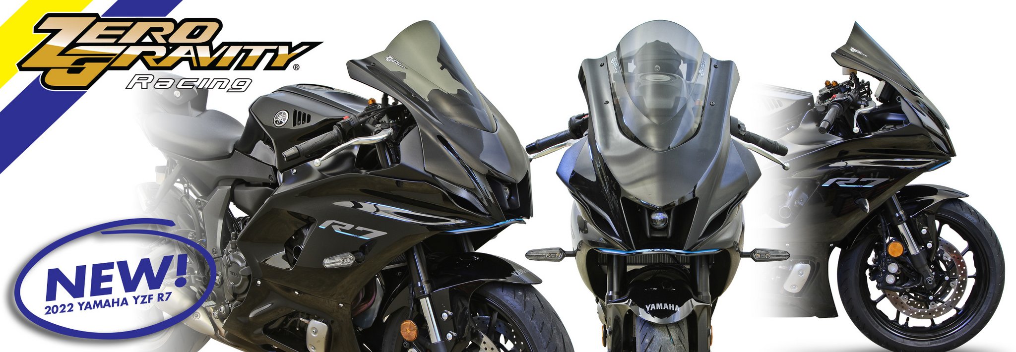 YAMAHA YZF-R7 2022-2024 | Zero Gravity Sportbike windscreens