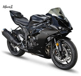 Kawasaki ZX-6R 2024-2025 Zero Gravity motorcycle windscreen, Part #25-248 – premium sportbike windscreen for optimal aerodynamics and wind protection