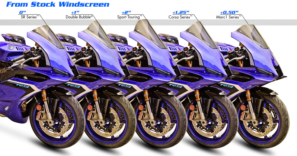 Zero G Racing Yamaha R9 Windscreens | Zero Gravity 2025+ Sportbike Screens – Zero ...