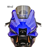 Zero Gravity Yamaha R9 Marc1 windscreen light smoke front view on sportbike