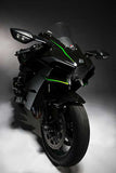 Clear Zero Gravity Double Bubble sportbike windscreen for the 2015-2024 Kawasaki Ninja H2 p# 16-254-01