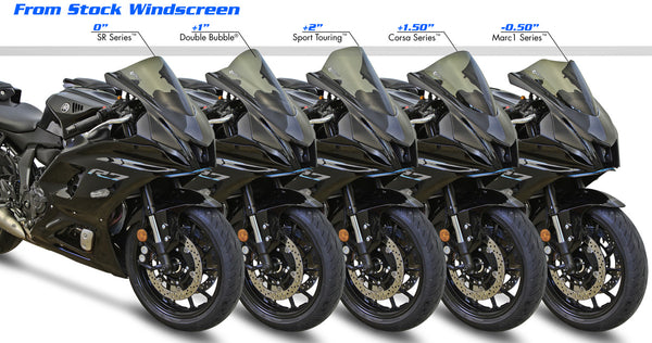 Zero Gravity Windscreens for Yamaha YZF-R7 2022–2025 | Corsa & More ...