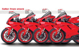 Zero Gravity windscreens for Ducati 1098S R Bayliss Tricolore (2007-2009) – SR Series, Double Bubble, Sport Touring, Corsa, and Marc1 models for optimized aerodynamics and performance.