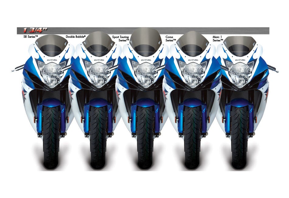 Best Zero Gravity Windscreens for Suzuki GSXR 600 2011-2027 – Zero