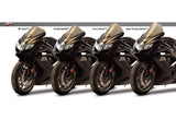 Zero Gravity windscreen comparison photo suzuki-gsxr-600-2008-2010