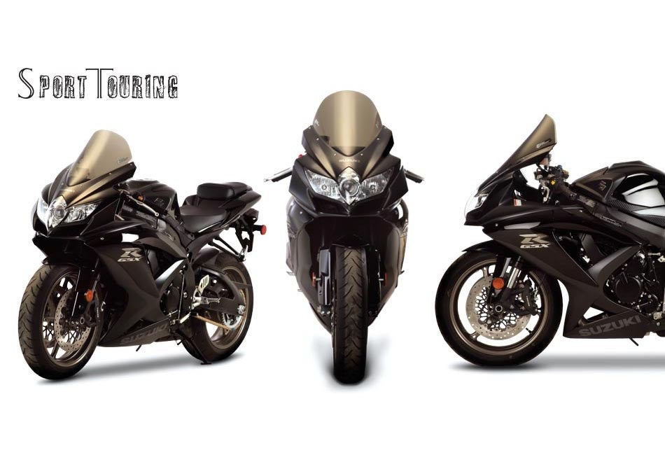 gsx-r750 k8 k9 L0 Zero Gravity スクリーン Suzuki GSXR 750 2008-2010 Windscreen | Zero Gravity Racing