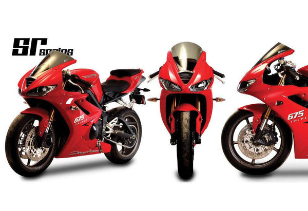 Zero Gravity SR Series windscreen for Triumph Daytona 675 2009-2012, part #20-912